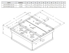 Armstrong Air ACURB832 Roof Curb 14 Inch High 2-3 Ton Models