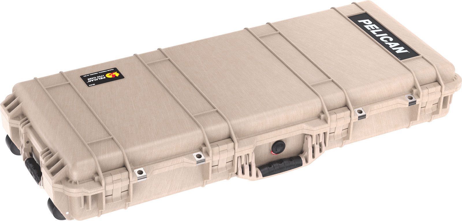 PELICAN Pelican 017000-0000-190 1700 long case with foam (38.47 x 16.42 x 6.14 in)