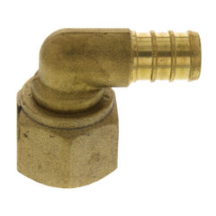 Everflow PFSL1212-NL 1/2 PEX x 1/2 FIP Swivel Elbow - Brass Nut (Lead Free)