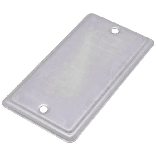 Diversitech PI367 Blank Utility Cover, 2-11/32 Width x 4-1/4 Length