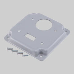 DiversiTech PI371 Blank Flat Square Cover Plate 4 Inch x 4 Inch Replacement MPN