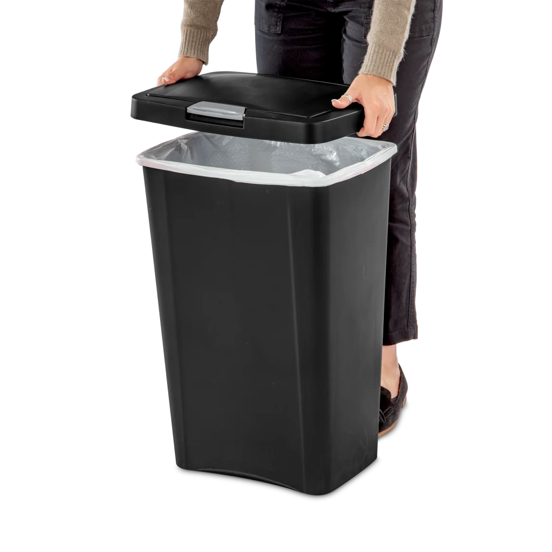 STERILITE Sterilite 10459004 13 Gal. TouchTop Wastebasket (13 Gallon)