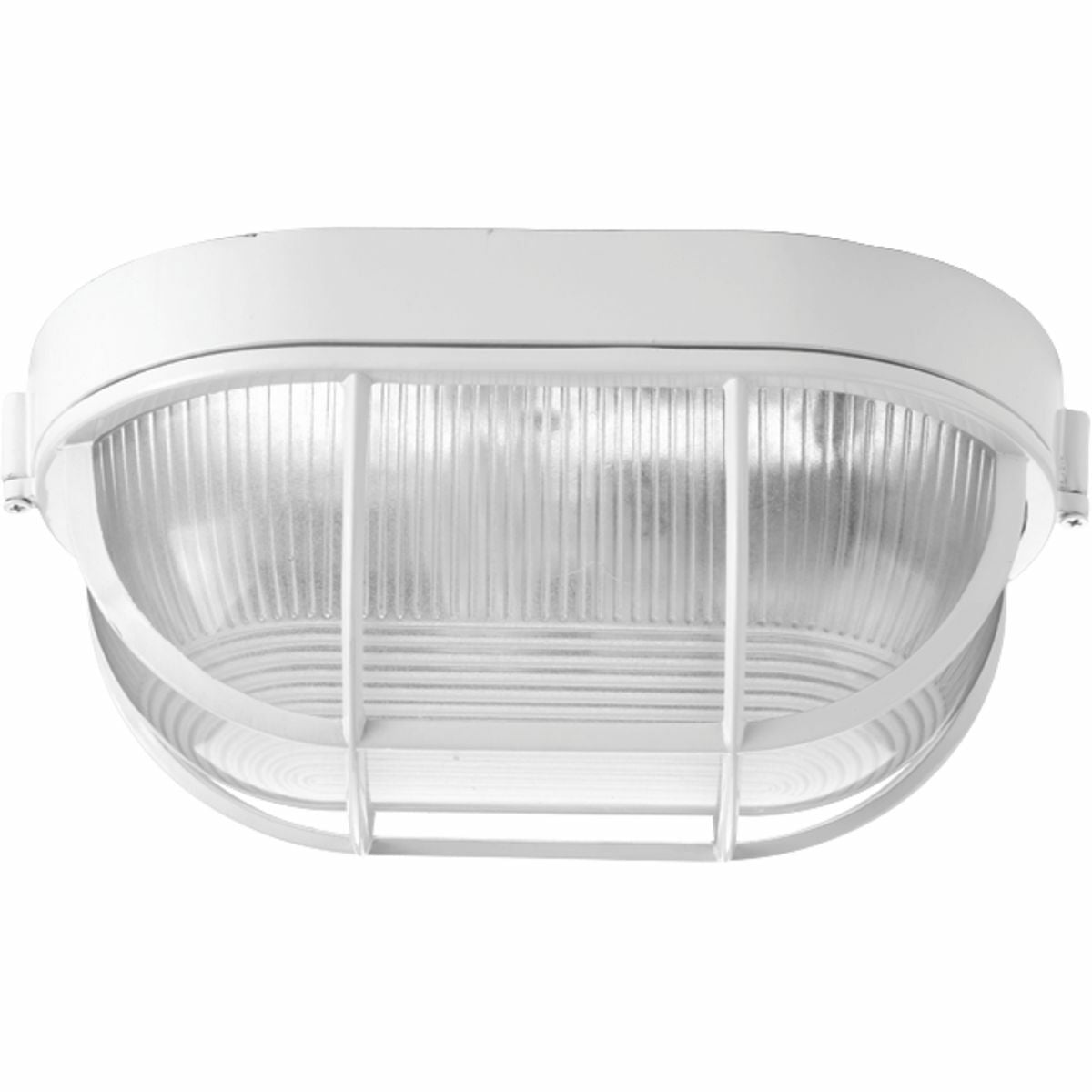 PROGRESS P3706-30 One-Light Bulkhead 6-3/8 in Flush Mount