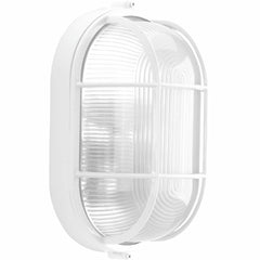 PROGRESS P3706-30 One-Light Bulkhead 6-3/8 in Flush Mount