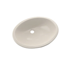 Toto LT579G#12 Rendezvous Oval Undermount Bathroom Sink with CeFiONtect, Sedona Beige