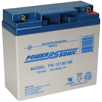 POWER SONIC PS-12180NB BATTERIES