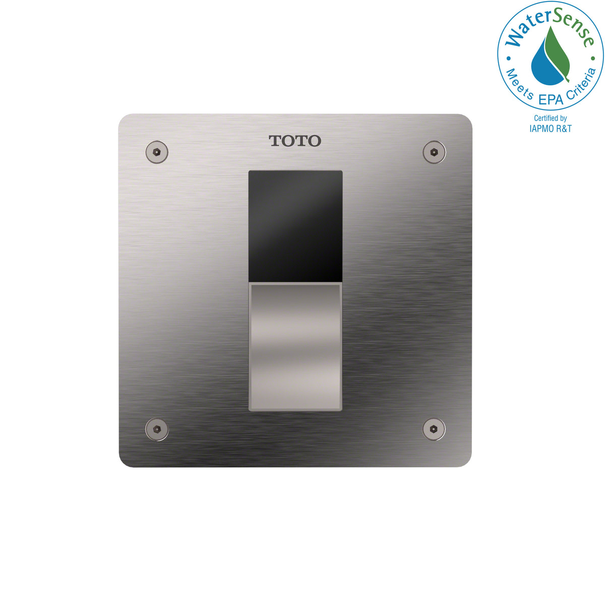 Toto TET3LAR#SS ECOPOWER 1.28 GPF Toilet Flushometer Valve with Cover Plate Stainless Steel