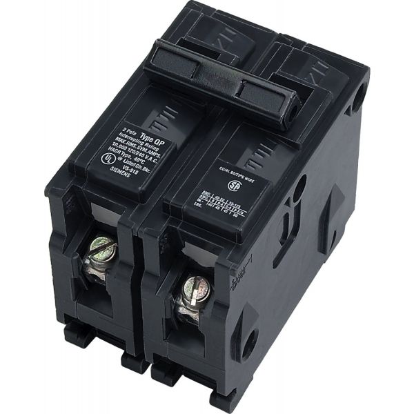 SIEMENS Q220 20 Amp Dual Pole Circuit Breaker