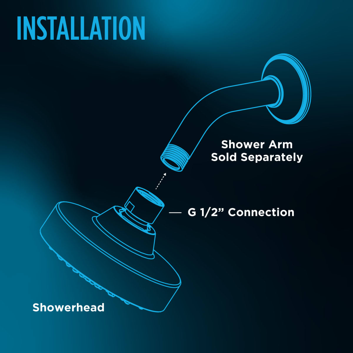 Toto TBW01012U4#CP TOTO L Series 1.75 GPM Single Spray 4 Modern Round Showerhead Replacement MPN