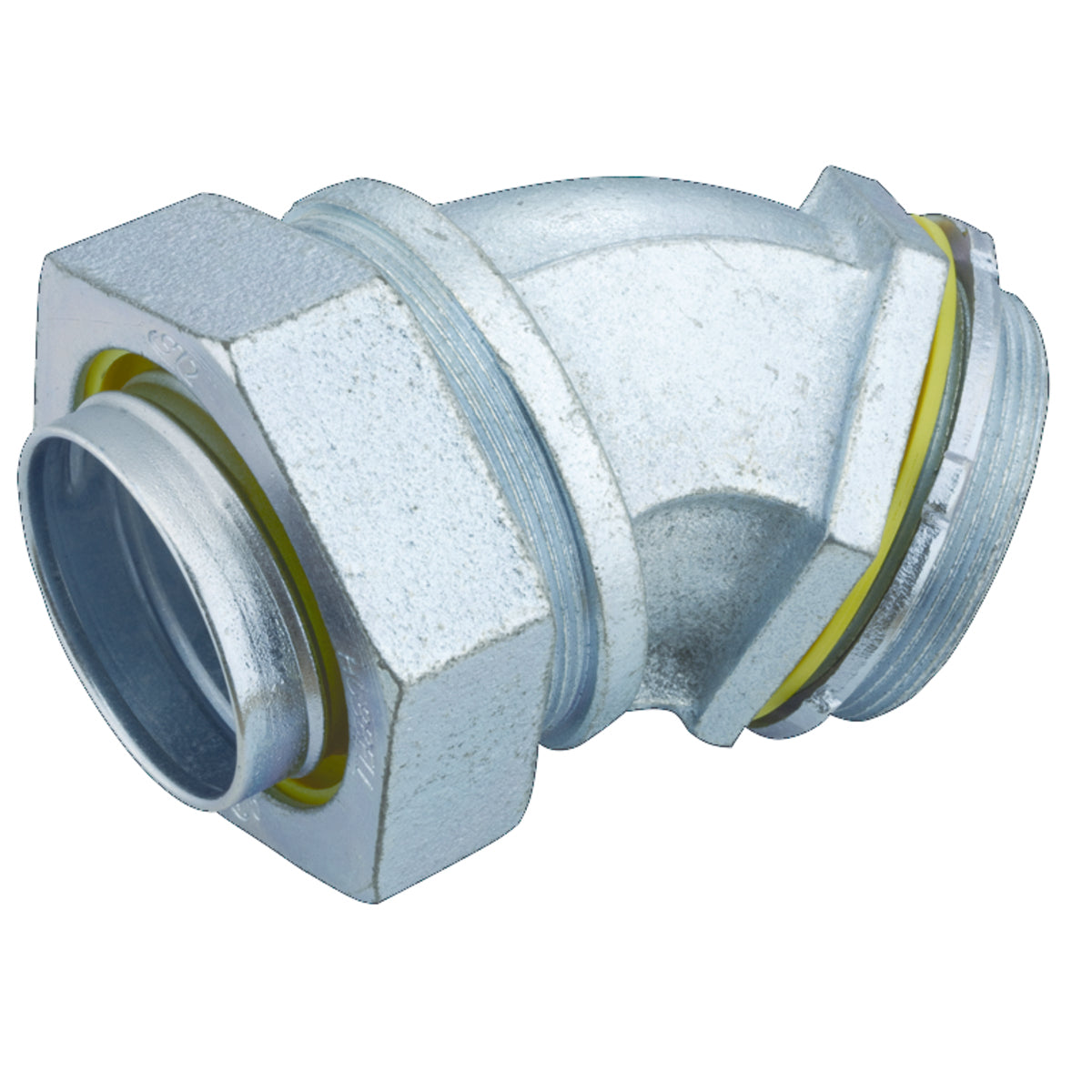 RACO 3448 Connector Conduit 2in 45deg MI/STL SIL