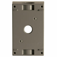 BELL 5323-0 Weatherproof Outlet Box Gray