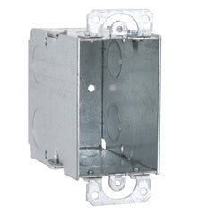 RACO 590 Gangable Switch Box, Steel, 3 Inch x 2 Inch x 3-1/2 Inch Deep