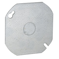 Raco 724 4 Octagon Cover, KO Centered, 4 in.