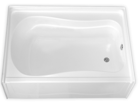 CLARION BATHWARE Clarion Bathware RE4260L-WH Garden Tub 60x42 Left Drain