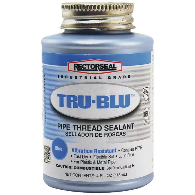 RECTORSEAL Rectorseal 31630 Vibration Resistant Pipe Thread Sealant (0.25 pt Can)