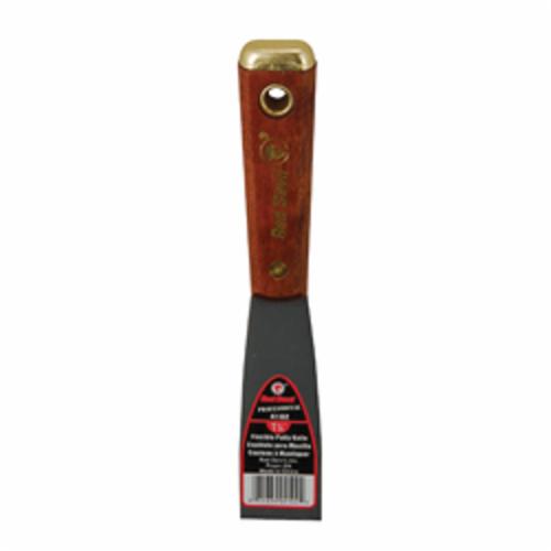 Red Devil 4102 Putty Knife or Scraper - Steel Blade Material, 1-1/4 in Wide, Wood Handle Material