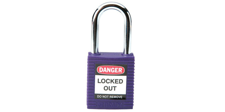 BRADY Brady 104919 Safety Padlock 1.5 in Shackle (Pack of 1)