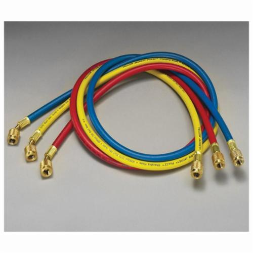 Yellow Jacket 21236 Charging Hose With Double Barrier Protection, 1/4 in ID x 36 in L, -20 to 180 deg F