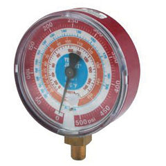 Yellow Jacket 49105 Manifold Pressure Gauge 0-500 psi 3-1/8 inch Dial