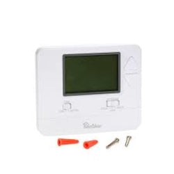 Robertshaw RS8110 Pro Series Non-Programmable Thermostat, White, 1 Heat / 1 Cool for Single-Stage Systems