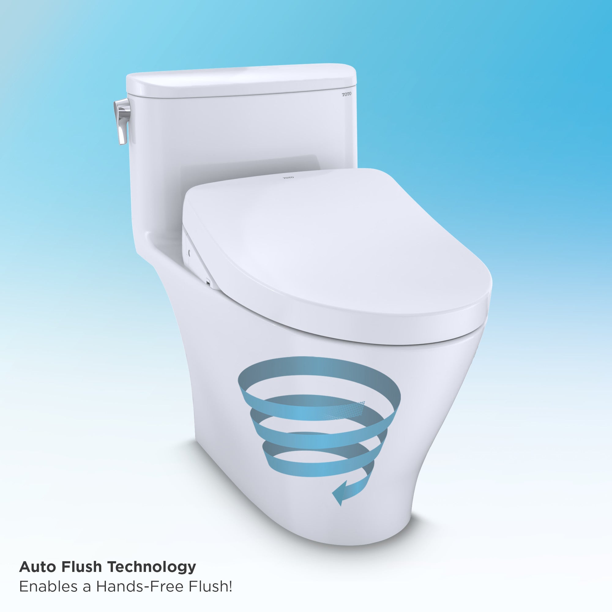 TOTO MW6423046CUFGA#01 1PC Nexus 1G Washlet+ Auto Flush S500E Cotton