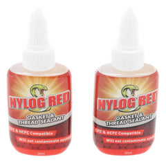 Refrigeration Technologies RT200RP Gasket/Thread Sealant Nylog Red CFC/HCFC Compatible 2/pk