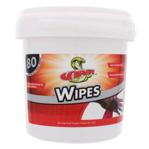 Refrigeration Technologies RT600D 9 x 12 Viper Wipes 80 per Pack