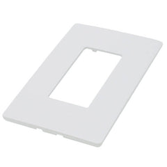 Pass & Seymour RWP26W Wallplate 1 Gang Polycarbonate White Screwless