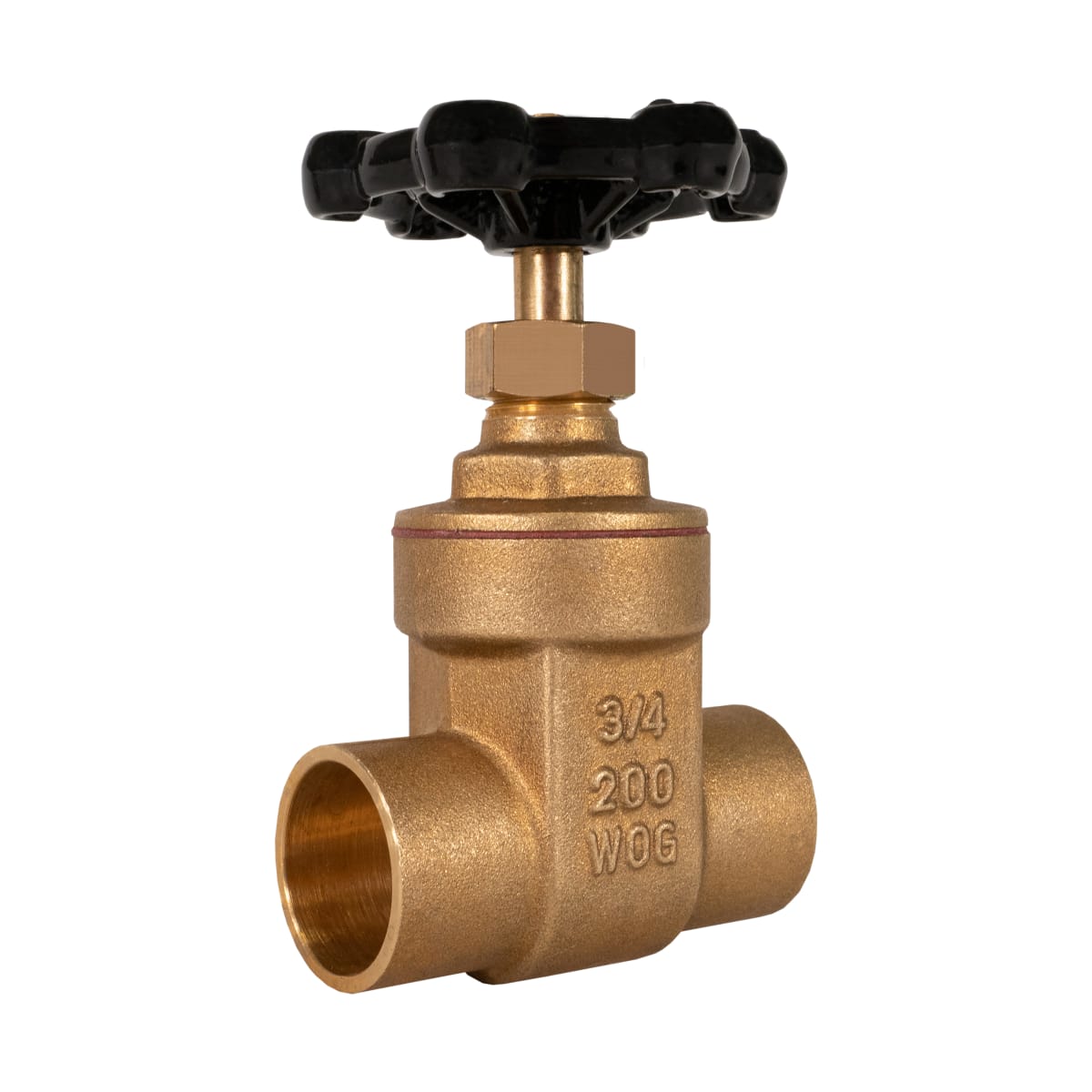 JOMAR 103-403 Regular Brass Gate Valve 200 WOG (1/2 Sweat)