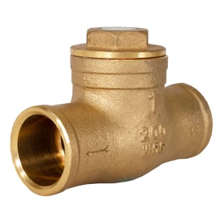 Jomar 105-208G Horizontal Swing Check Valve, Solder Connection, Class 125, 200 WOG