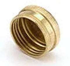 Anderson Metals S4 Brass Hose Fitting 3/4 in. Female Hose Cap