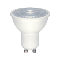 Satco S9385 MR LED Designation: 6.5W LED MR16 - GU10 Base - 40' Beam Spread - 5000K 120V