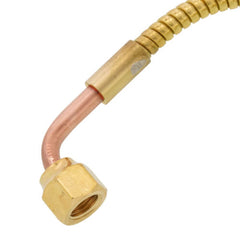 Johnson Controls SEC99AB-48C 1/4 SAE Female Flare Straight Tube with Depressor (48 CAP)