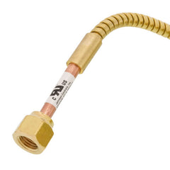 Johnson Controls SEC99AB-48C 1/4 SAE Female Flare Straight Tube with Depressor (48 CAP)