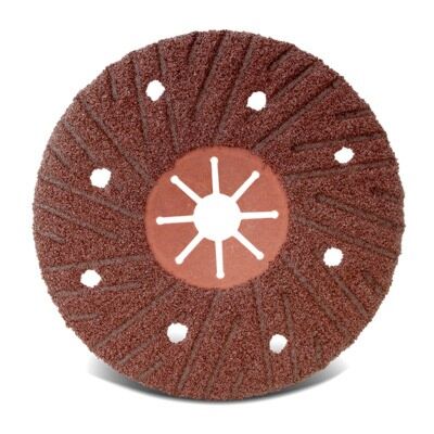 CGW abrasives 35831 semi-flex sanding disc aluminum oxide 4-1/2 in dia 24 grit