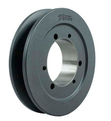 Martin 1B50SDS Bushing Bore V-Belt Pulley - A, B Belt Section, 1 Groove, 5 in Pitch Dia.