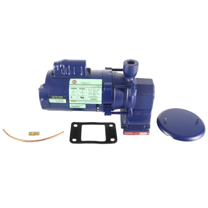 Shipco 110DF-1/2HP-1PH Shipco 110D Vertical Pump Assembly with Flanged Suction 1/2HP 3500RPM 115/230V ODP 56J