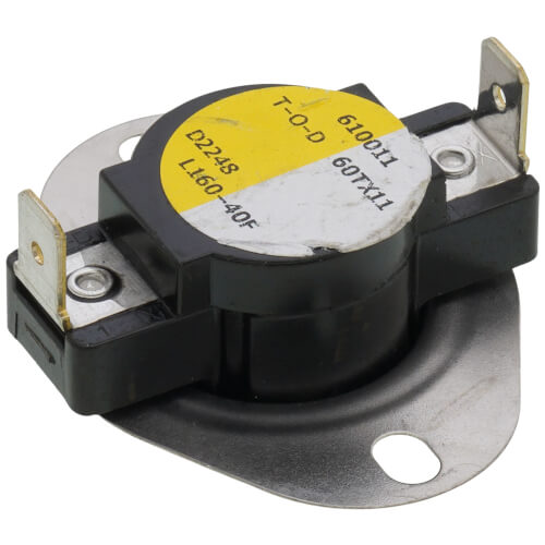 Supco SHL160 Thermostat Limit Control 25 Amp 240Vac