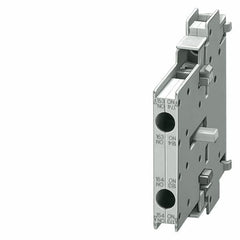 Siemens 3RH19211DA11 Laterally Mountable Auxiliary Switch Block 2 Pole S0-S12 Size 1 NO 1 NC Auxiliary Contacts