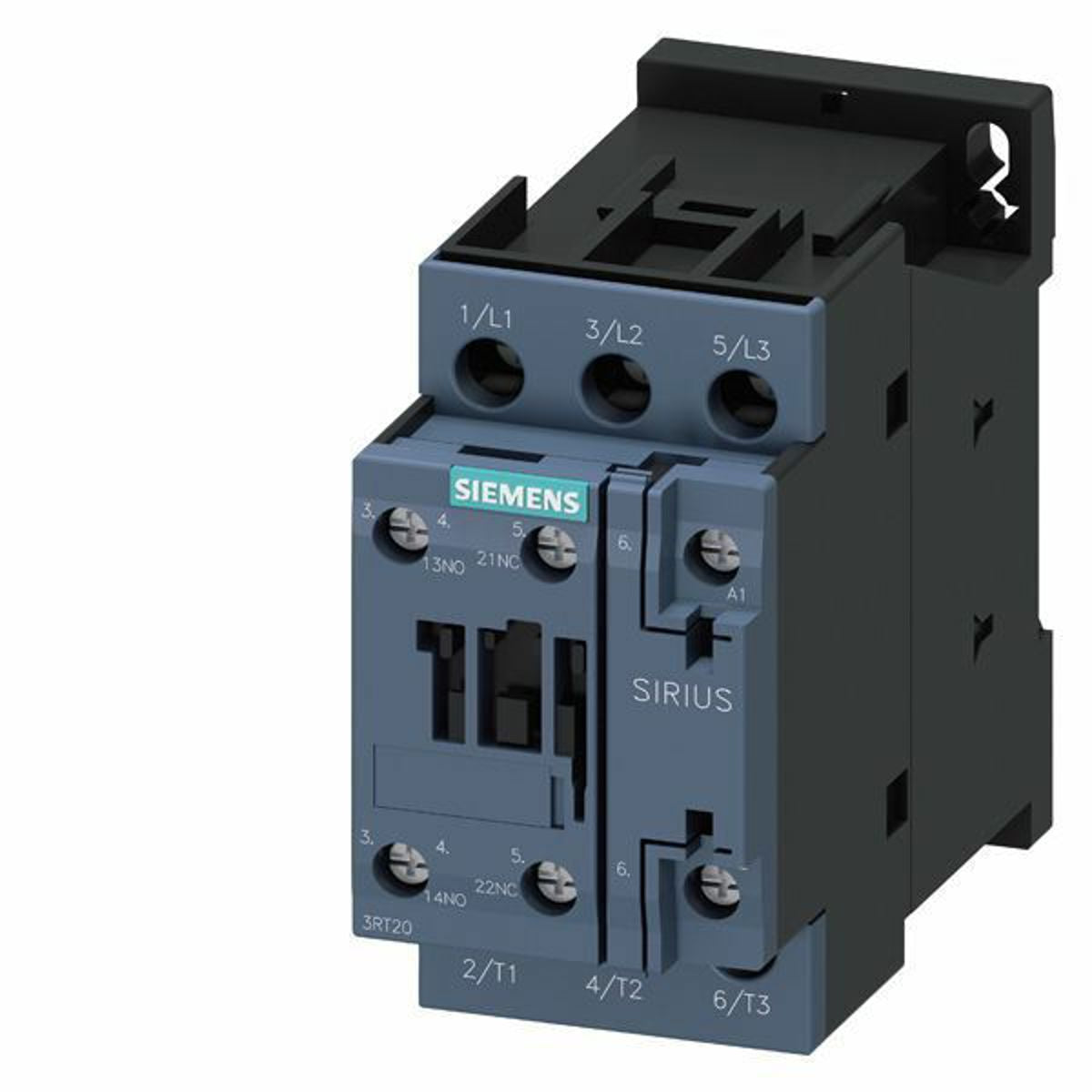 Siemens 3RT2023-1AK60 9A 120V Contactor 1NO 1NC