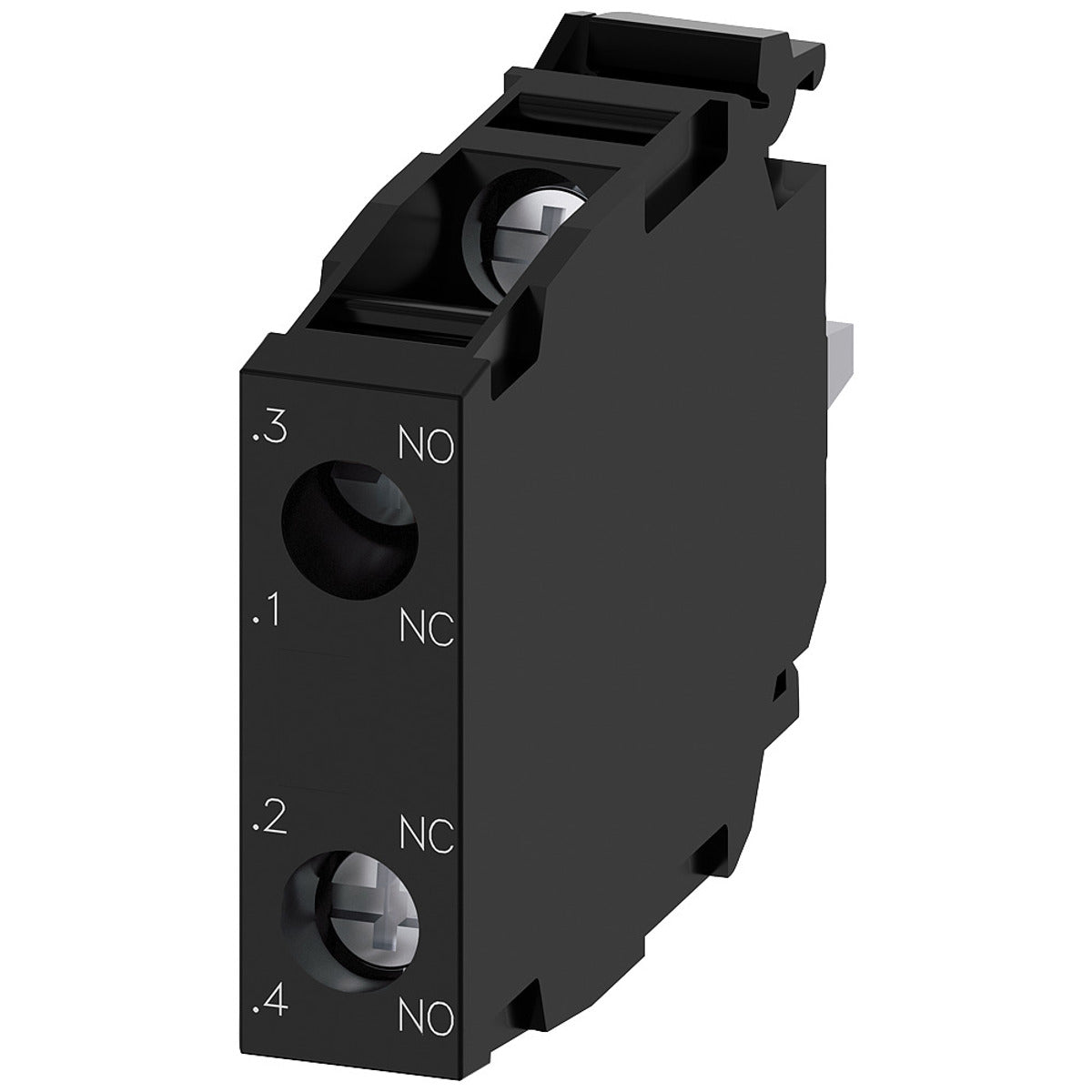 Siemens 3SU14001AA101FA0 Contact Module with Screw Terminal for Front Plate Mounting