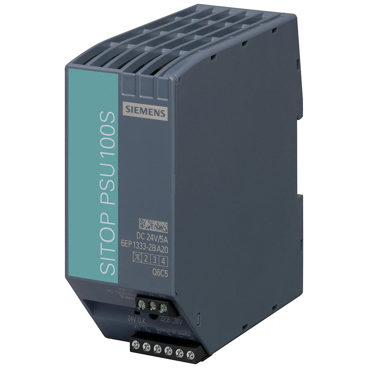 Siemens 6EP1333-2BA20 24VDC 5A Power Supply 120VAC