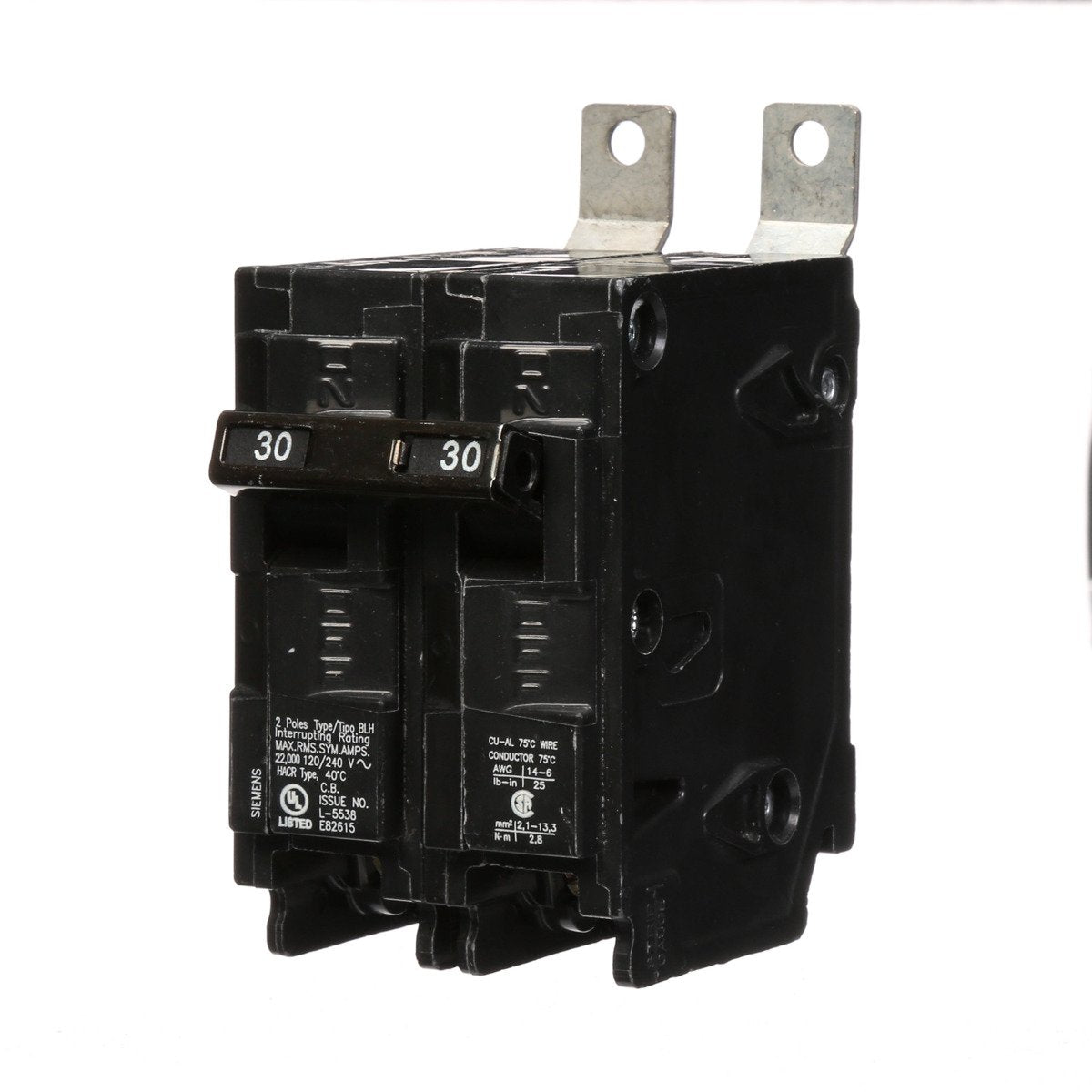 Siemens B230H Circuit Breaker 30 Amp 120/240 Volt 22 K