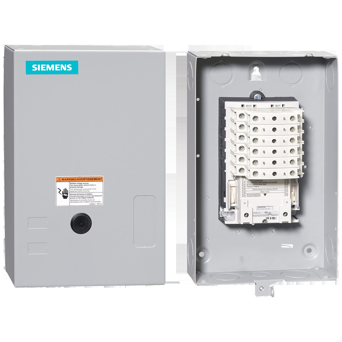 Siemens LCE01C004120A Electrically Held Lighting Contactor 30A 115-120V 60Hz Replacement MPN