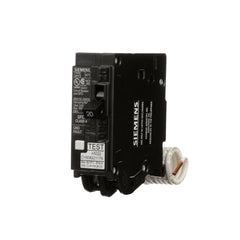 Siemens QF120A QJ2H Circuit Breaker, 120 VAC, 20 Amp, 10 kAIC, 1-Pole