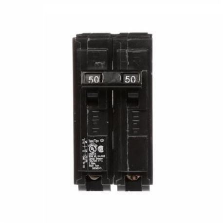 Siemens D250 2-Pole 50 Amp 3/4 Inch 10 K Circuit Breaker