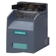 Siemens 6ES79240AA200BC0 Terminal Block With LED, 24 VDC, 4 A, 16 Poles, DIN Rail Mount