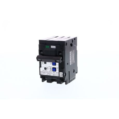 Siemens Q215AFCN 2-Pole 15A 120/240V AC Combination Arc Fault Circuit Interrupter (AFCI) Breaker, Plug-On Neutral, 10kA