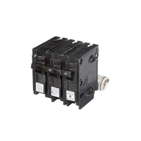 Siemens Q26000S01 2-Pole 60 Amp 120/240 VAC 10 kA 120 Volt Shunt Trip Molded Case Circuit Breaker