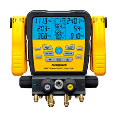 Fieldpiece SM482V Wireless Manifold, 3-Port 3/8 Port Multiple Refrigerants SMAN A2L Compatible